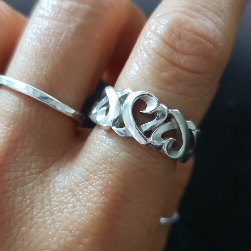 Guc Tiffany and Co Paloma Picasso 3 heart ring